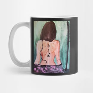 BUSHIDO (Samurai Girl) Mug